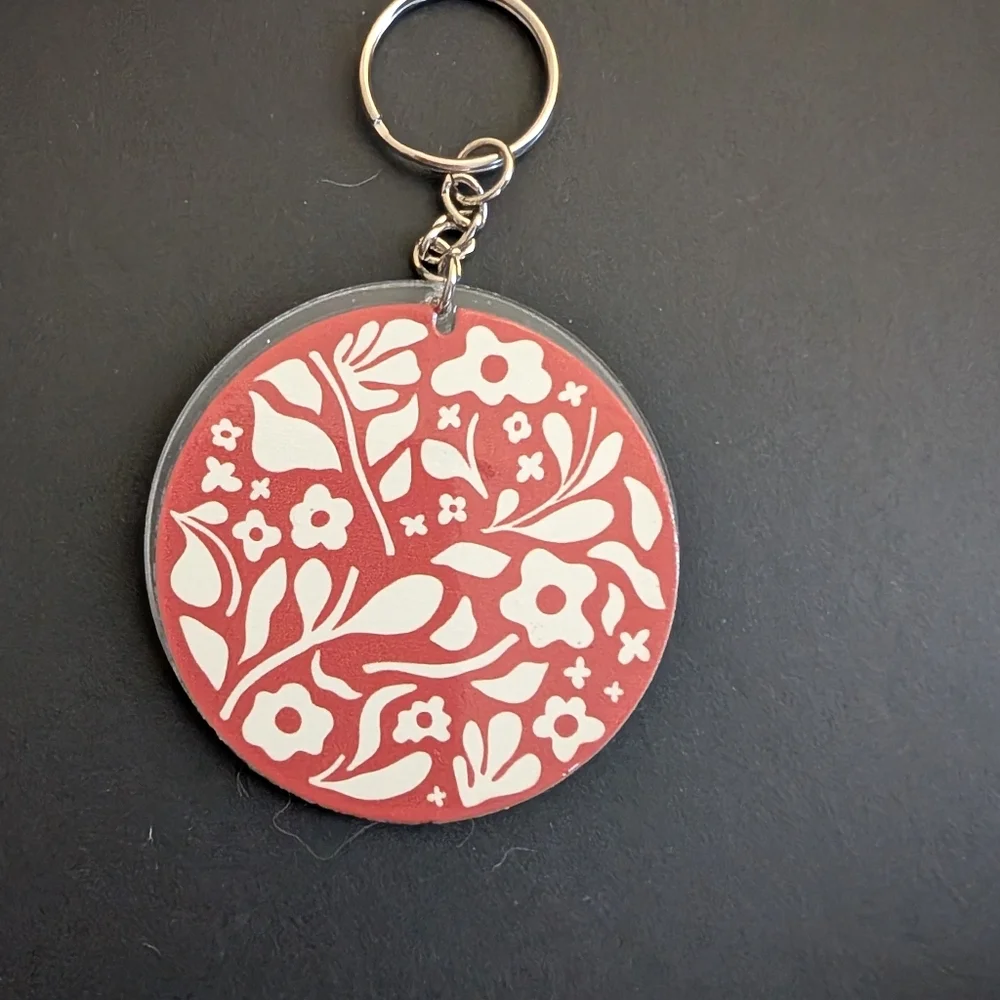 FLOWER key chain
